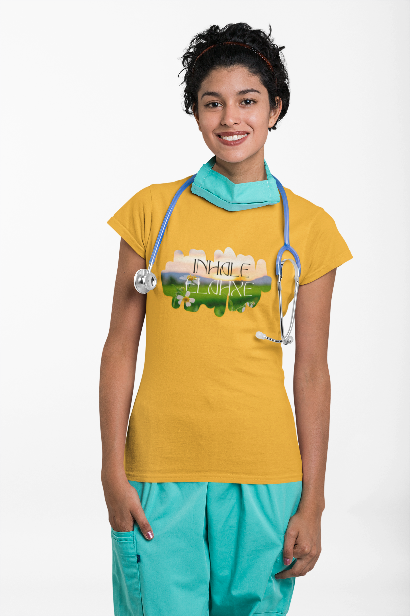 Breath Message Unisex Tee