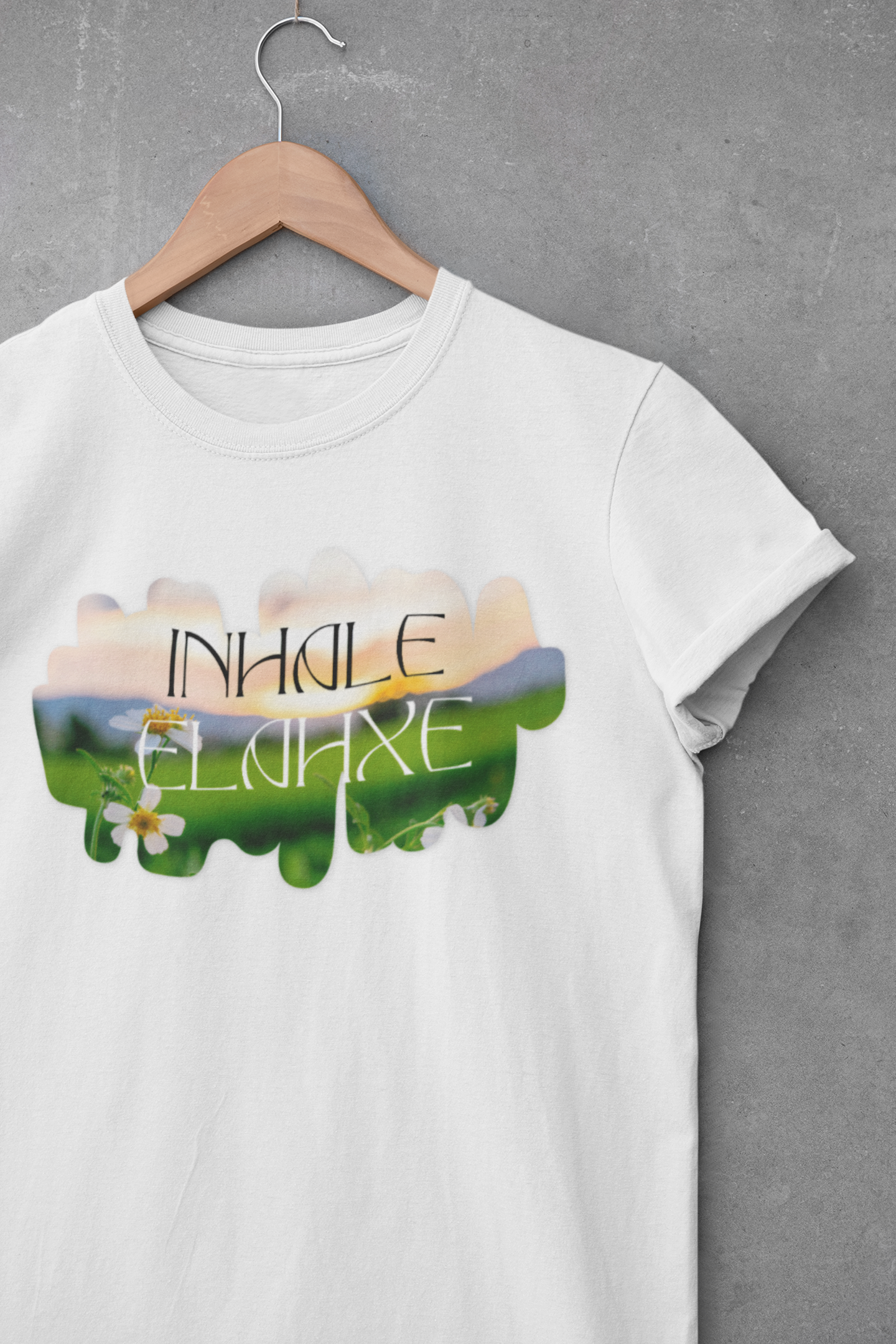 Breath Message Unisex Tee