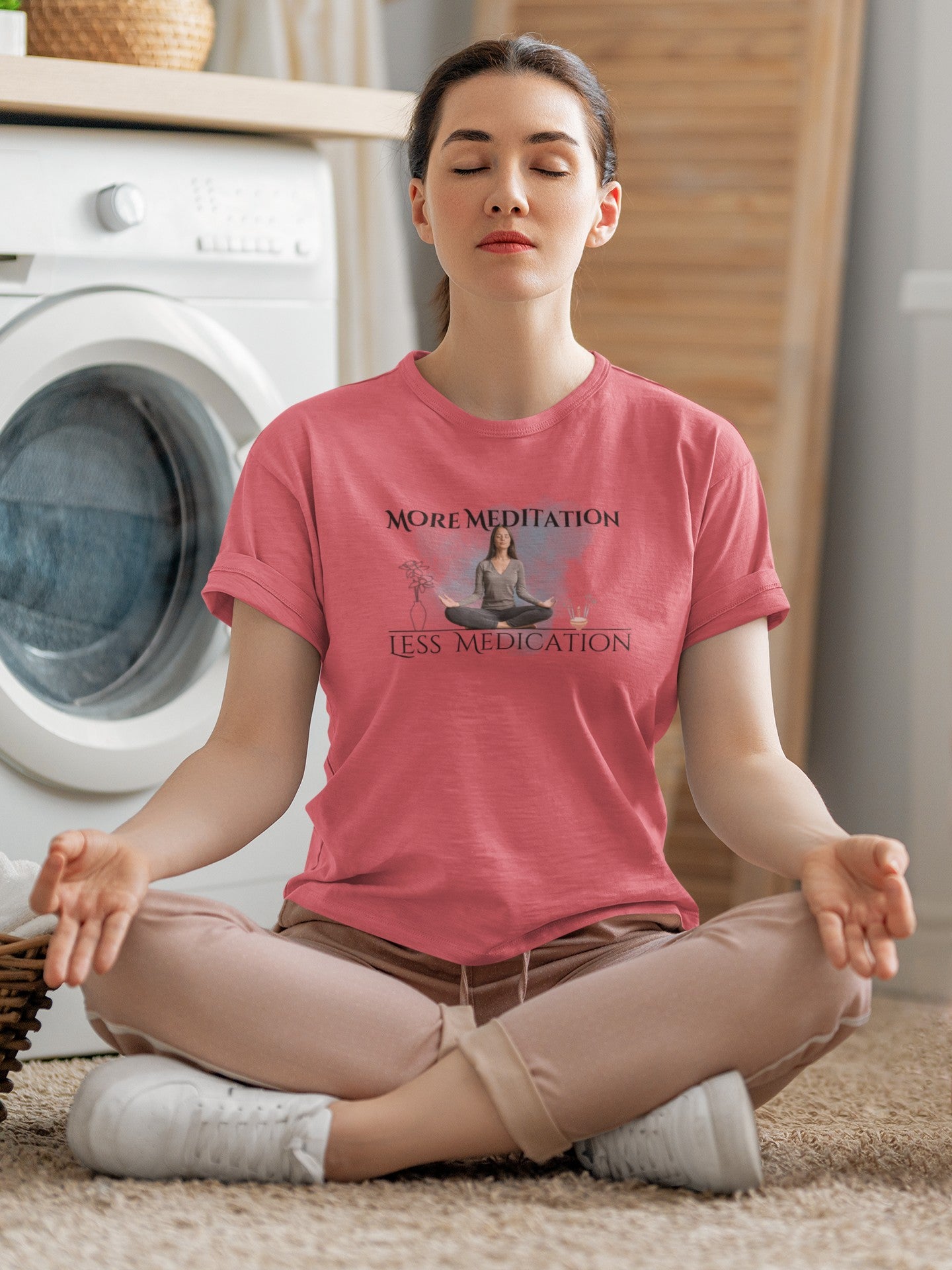 More meditation less medication