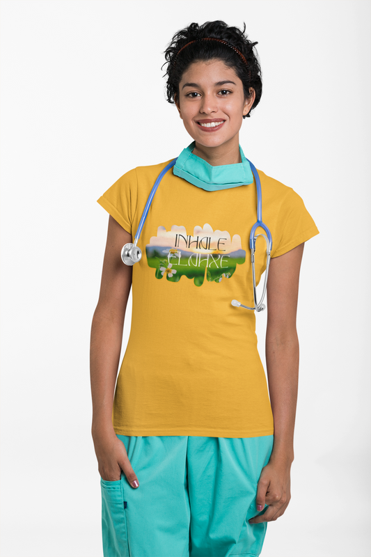 Breath Message Unisex Tee