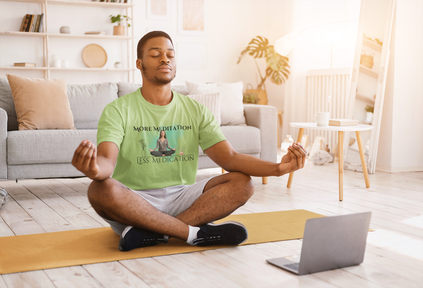 More meditation less medication