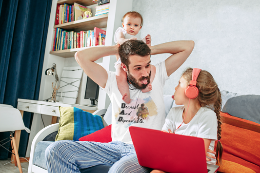 Short Sleeve Tee - "Dearesr And Dependable"= DAD and Daughter